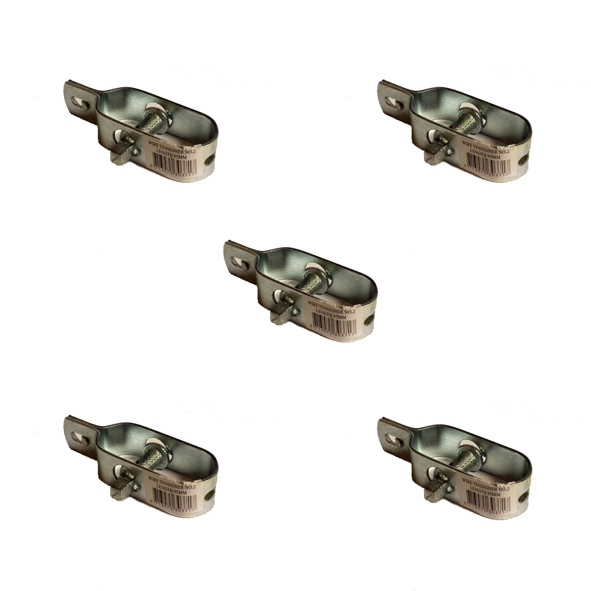 23496x5 5x Drahtspanner Verzinkt 95mm