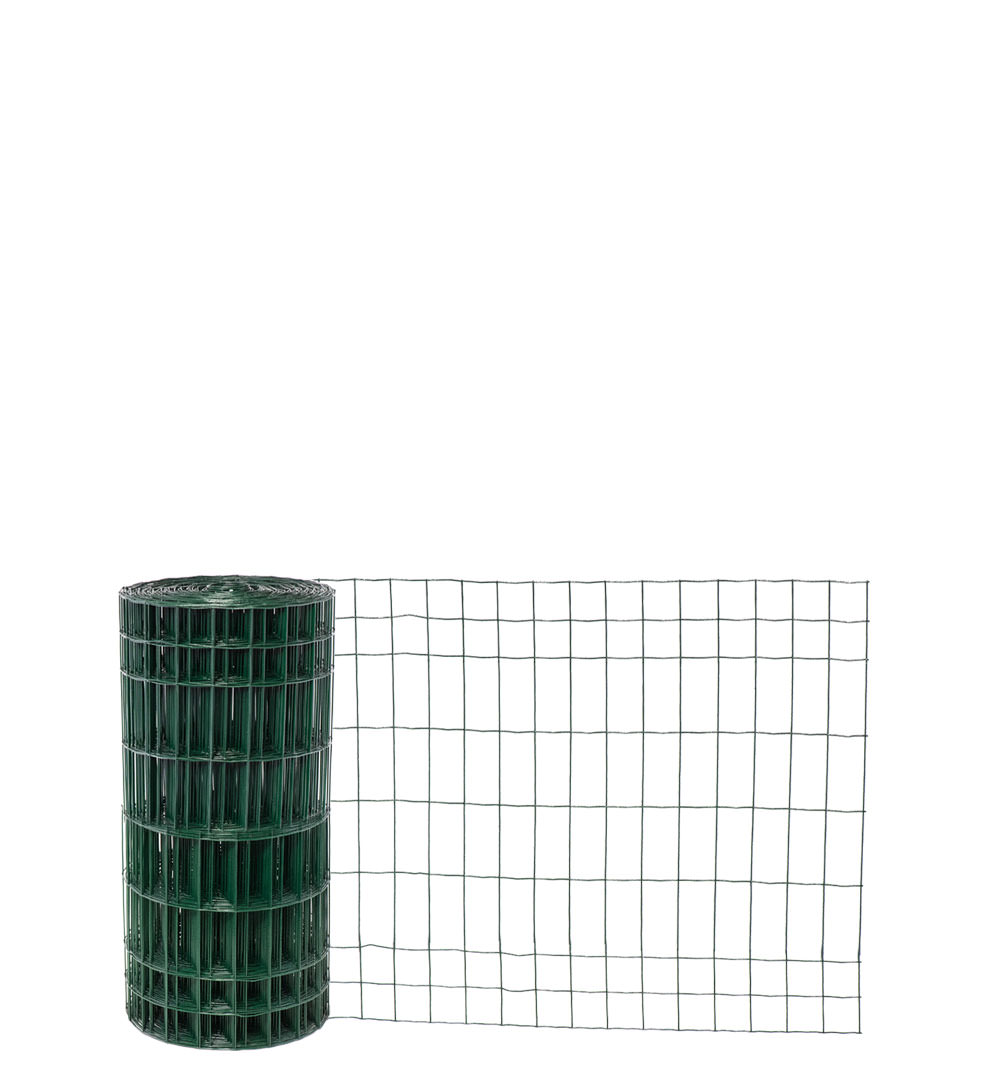 garmix-garmix-tuingaas-100x50mm-60cm-2mm-25m Gartenzaun Grün 60cm 25m 5x10cm 2mm