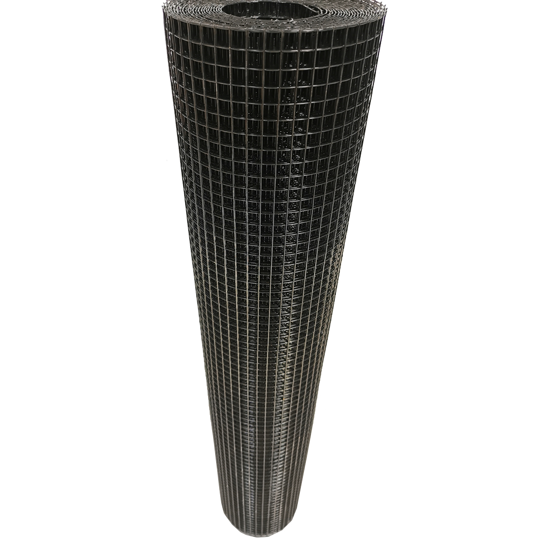 VolschwarzstehendRFJOWY55n3WOc Volierendraht Edelstahl Schwarz 100cm 1m 12x12mm 1,20mm