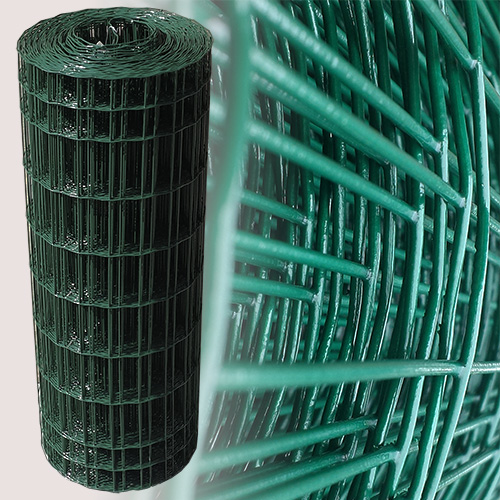 17010861 Gartenzaun Grün 80cm 25m 5x10cm 2,10mm