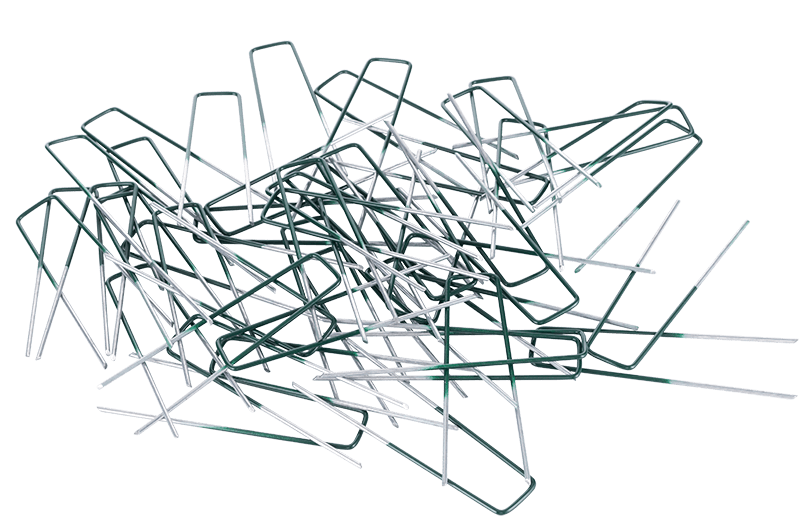 23415-2-50x-Haringen-groen-L150xB30xD3mm Heringe 15x3cm 3,0mm Grün 50 Stück