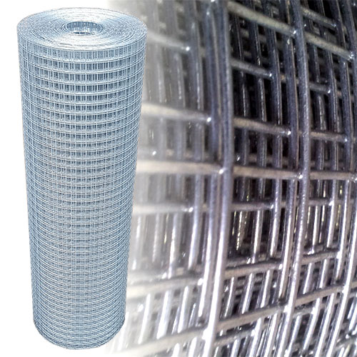 23061-1 Volierendraht Verzinkt 100cm 10m 25x25mm 1,45mm