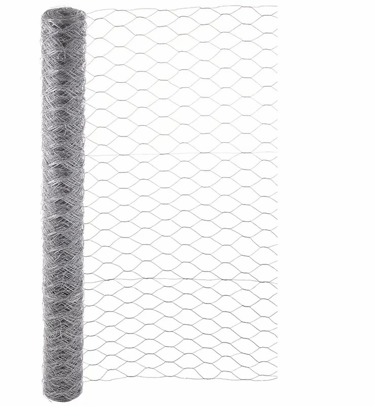 garmix-kippengaas-rol-25m-120cm-50mm-10mm Sechseckgeflecht Verzinkt 50mm 120cm 25m 1,0mm