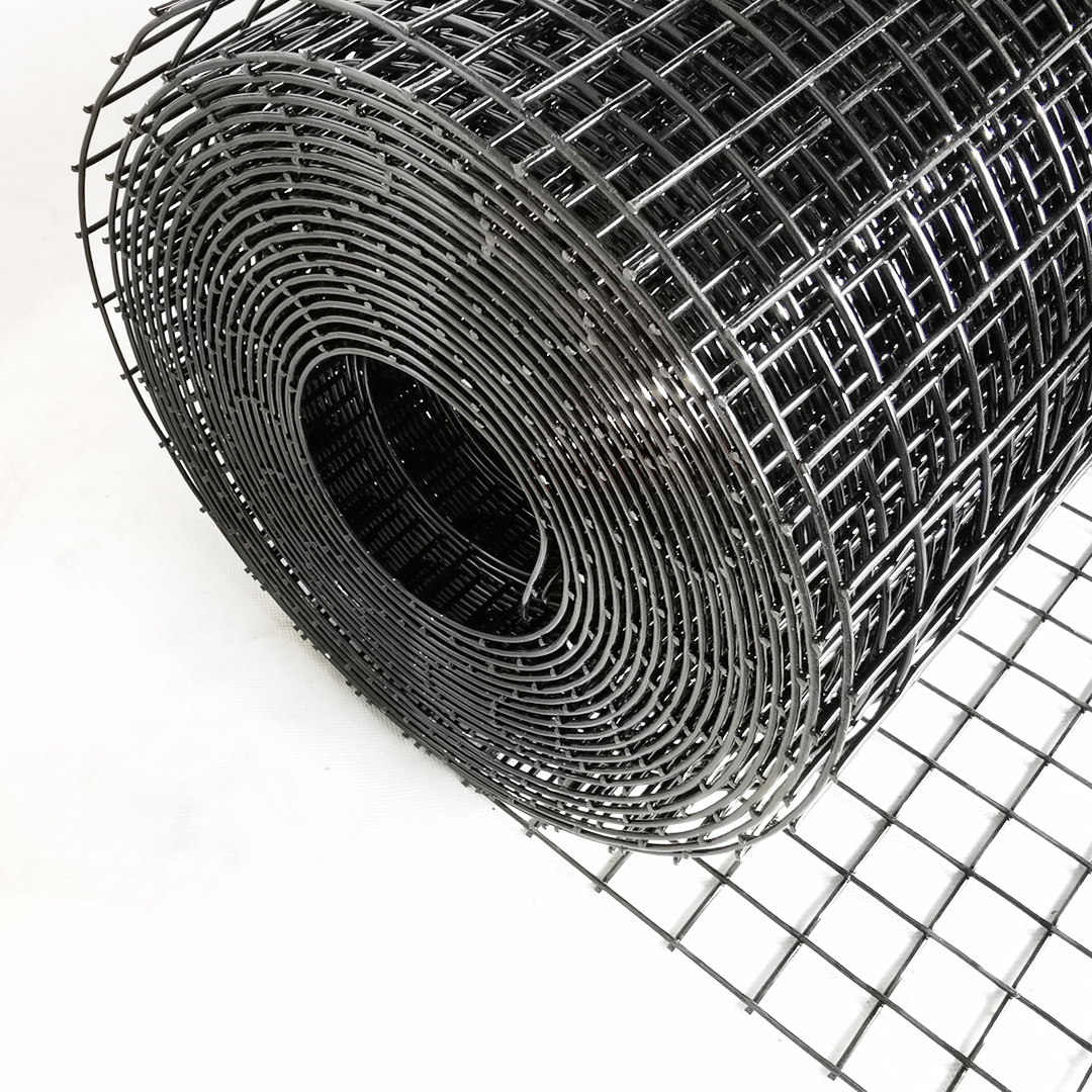 2c4kg8PfRlQYdQ Volierendraht Edelstahl Schwarz 100cm 1m 25x25mm 1,50mm