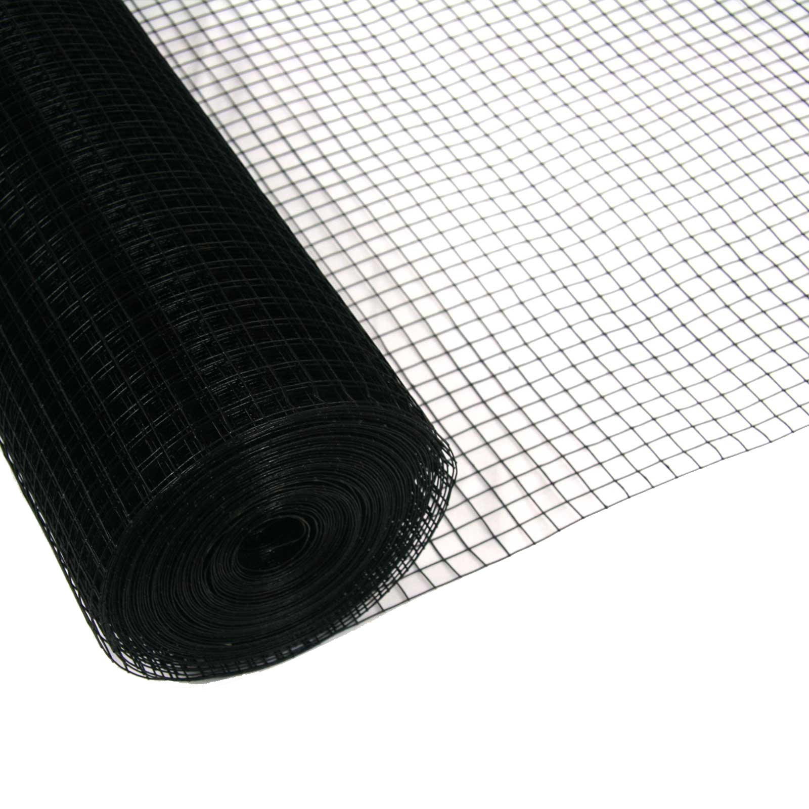 23046-Symbolbild-3 Volierendraht Schwarz 50cm 10m 25x25mm 1,20mm