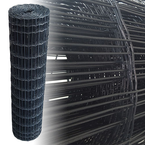 17067568-1 Gartenzaun Anthrazit 120cm 25m 5x10cm 2,10mm